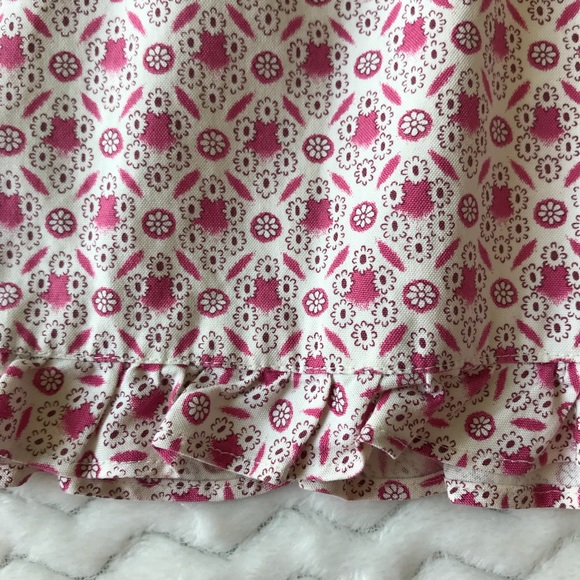 J Crew Cotton Daisy Print Skirt With Ruffle Trim - Picture 3 of 6
